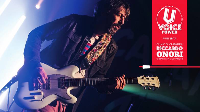 Clinic di chitarra con riccardo onori - chitarrista di jovanotti
